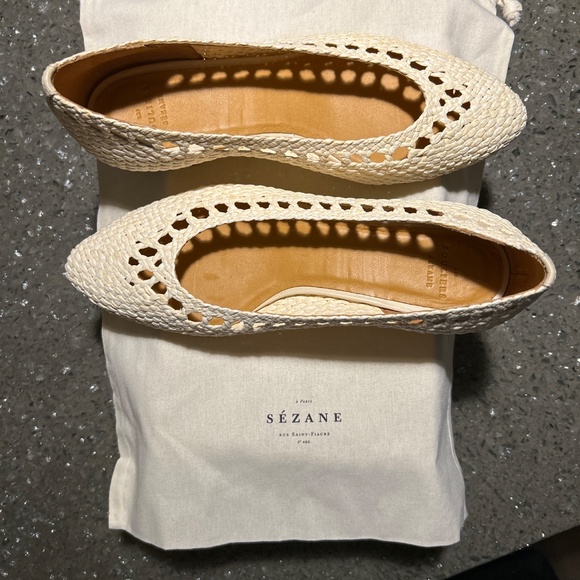 Anya Low Ballerinas, color: natural woven raffia - Picture 5 of 5